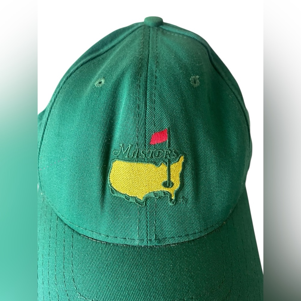 Augusta Masters Golf Adjustable Green Baseball Ca… - image 2